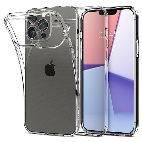Spigen iPhone 13 Pro Max Case Liquid Air Crystal Clear ACS03197