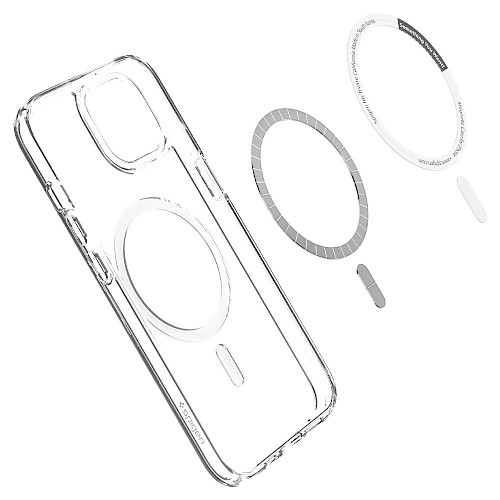 Spigen iPhone 13 Case Ultra Hybrid MAG White ACS03528