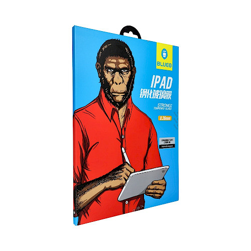 3D Mr. Monkey Zaštitno staklo za ekran za iPad 9.7" (Strong HD)