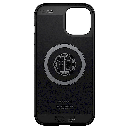 Spigen iPhone 12/12 Pro Case MAG Armor Matte Black ACS01865