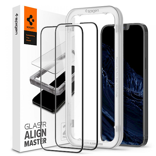 SPIGEN 9H Zaštitno staklo ALIGNmaster™ od ruba do ruba za iPhone 13 Pro Max AGL03377 - 2kom