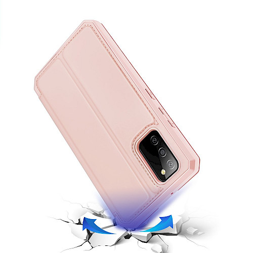 Premium DuxDucis® SKIN X Preklopna futrola za Samsung Galaxy A02s Pink