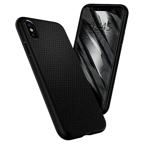 Spigen iPhone X/Xs Case Liquid Air Matte Black 063CS25114