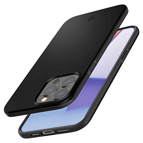 Spigen iPhone 13 Pro Case Thin Fit Black ACS03675