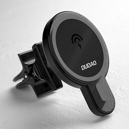 DUDAO® F13 Magnetni MagSafe auto stalak s bežičnim punjenjem 15W za ventilaciju