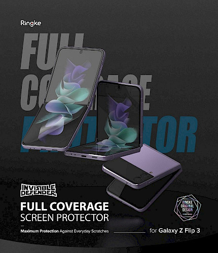 Ringke® Premium zaštitna folija za ekran za Samsung Galaxy Z Flip3 5G - 2kom