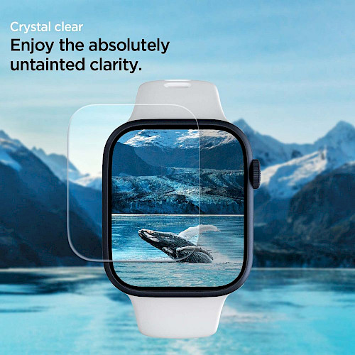 SPIGEN Neo Flex™ HD Premium zaštitna folija za ekran za Apple Watch 45mm AFL04049 - 3kom