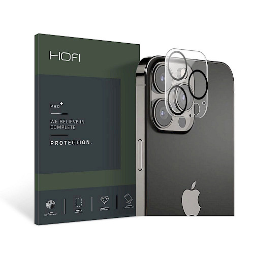 Hofi® Cam Pro Plus zaštita za stražnju kameru za iPhone 13 Pro/iPhone 13 Pro Max - prozirna