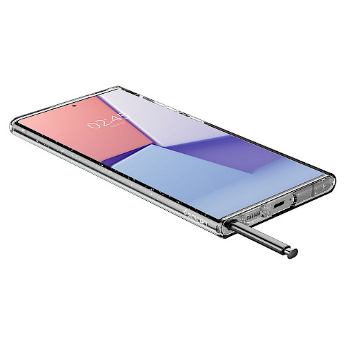 Spigen Samsung Galaxy S22 Ultra Case Liquid Crystal Glitter Clear ACS03913