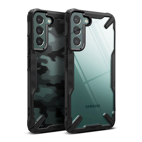 Ringke® Samsung Galaxy S22 Plus Case Fusion X Camo Black