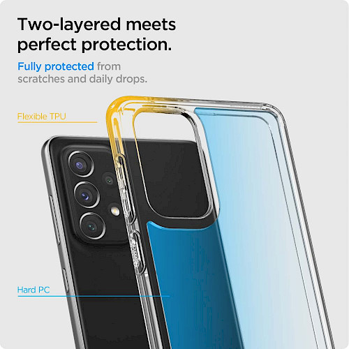 Spigen Samsung Galaxy A33 5G Case Ultra Hybrid Crystal Clear ACS04317