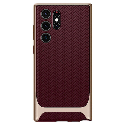 Spigen Samsung Galaxy S22 Ultra Case Neo Hybrid Burgundy ACS04382