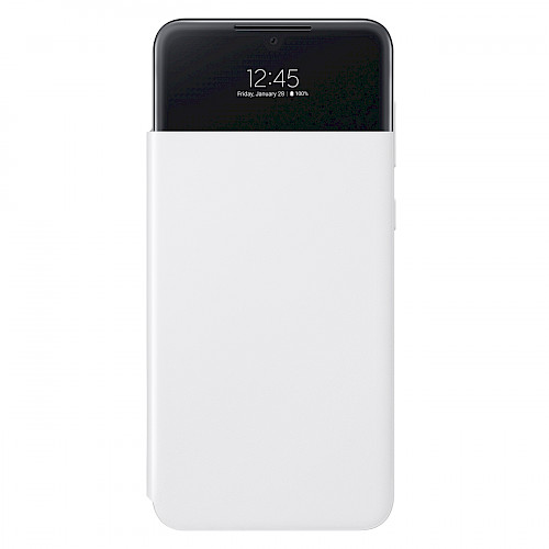 Original S View Wallet Cover Samsung Galaxy A33 5G Case White EF-EA336PWEGEE
