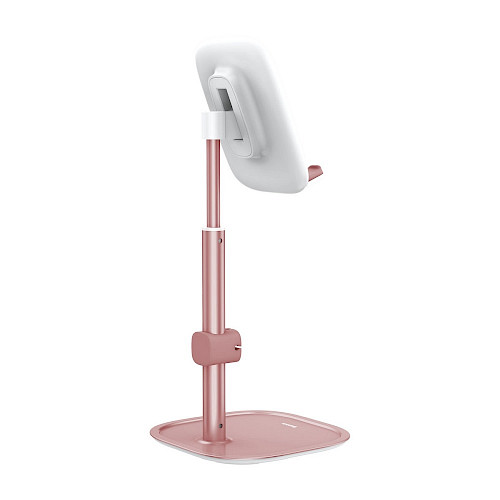 Baseus® SUWY-A0R Dizajnerski aluminijski stolni stalak za mobitel pink