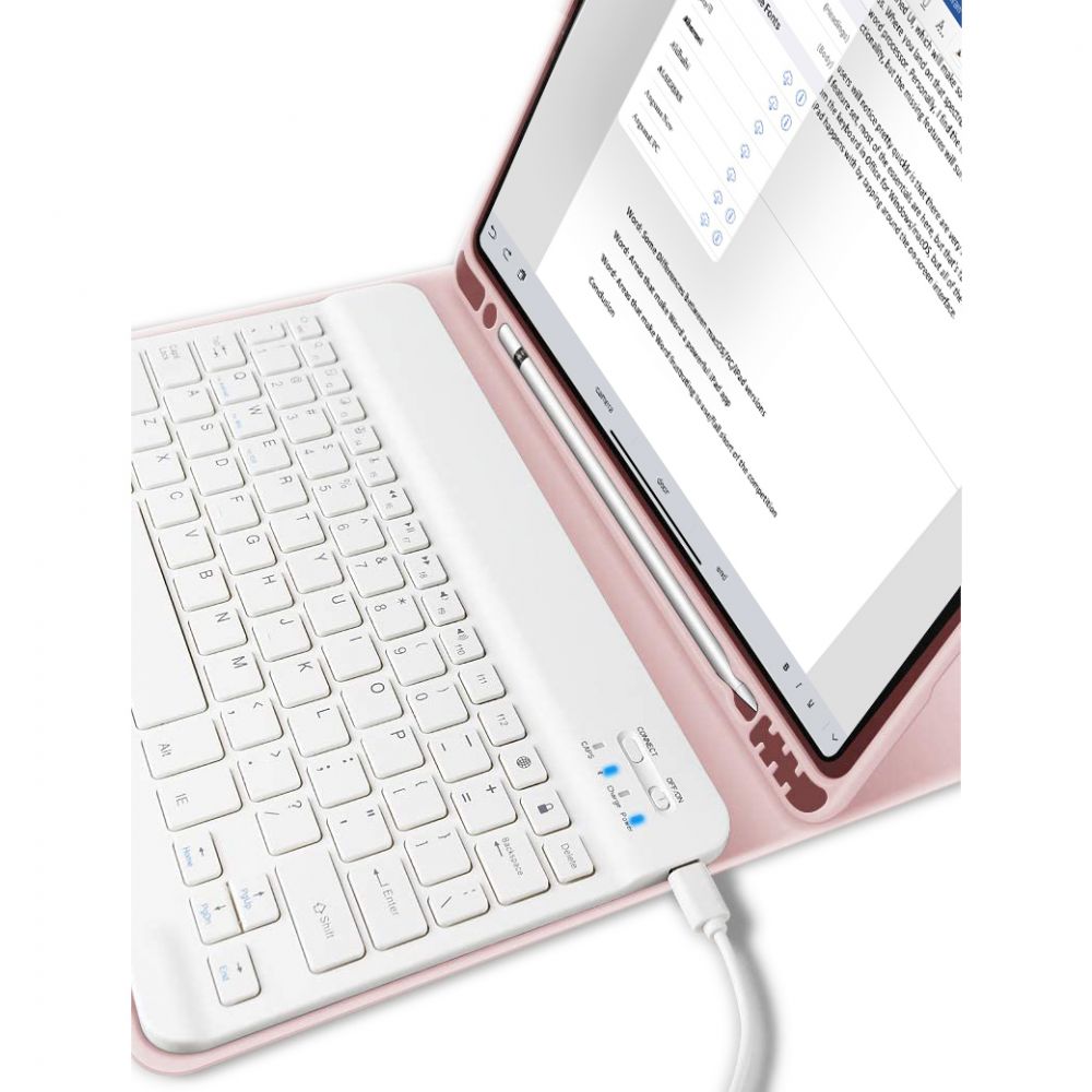 Tech-Protect® SmartCase Pen Futrola s Bluetooth tipkovnicom za iPad Pro 11" 2020/2021 Pink