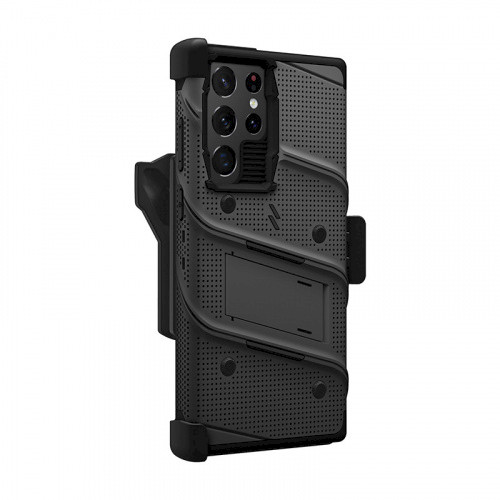 ZIZO® Samsung Galaxy S22 Ultra Case Bolt Bundle Black