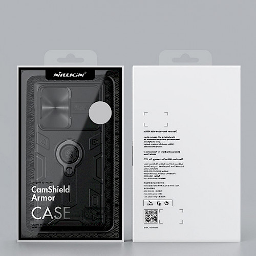 Nillkin® Camshield Armor Case Samsung Galaxy S22 Ultra Crna