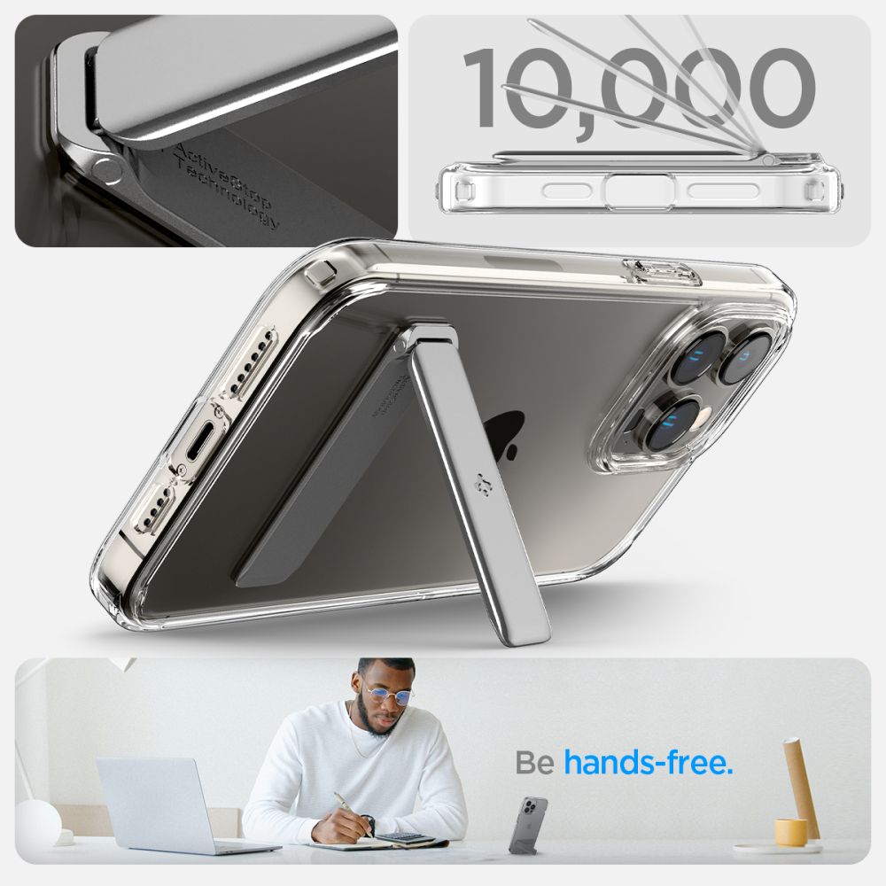 Spigen iPhone 14 Pro Max Case Ultra Hybrid S Crystal Clear ACS04829