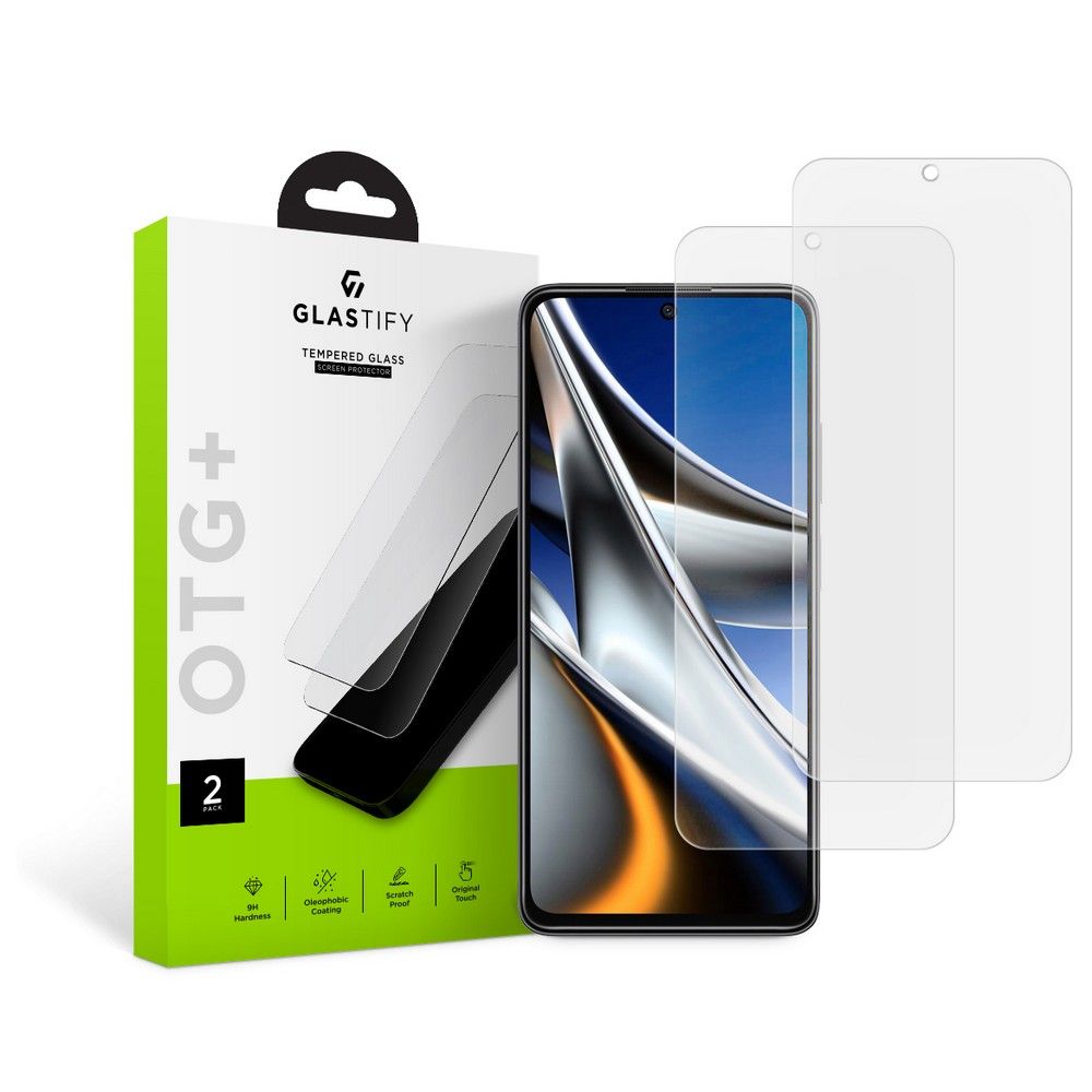 Glastify® Zaštitno staklo za ekran za Xiaomi 12T/12T Pro 0.3mm - 2kom