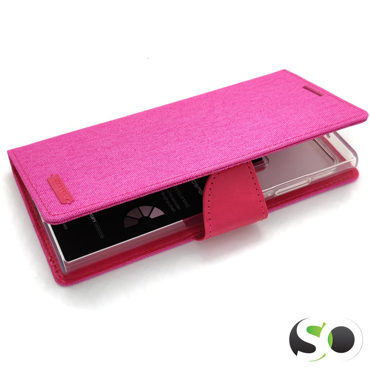 Preklopna futrola za Samsung S23 Ultra Canvas Hot Pink