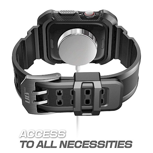 Supcase® Apple Watch 4/5 (44mm) Case Unicorn Beetle PRO Black