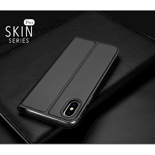Premium DuxDucis® Skinpro Preklopna futrola za iPhone XR Crna