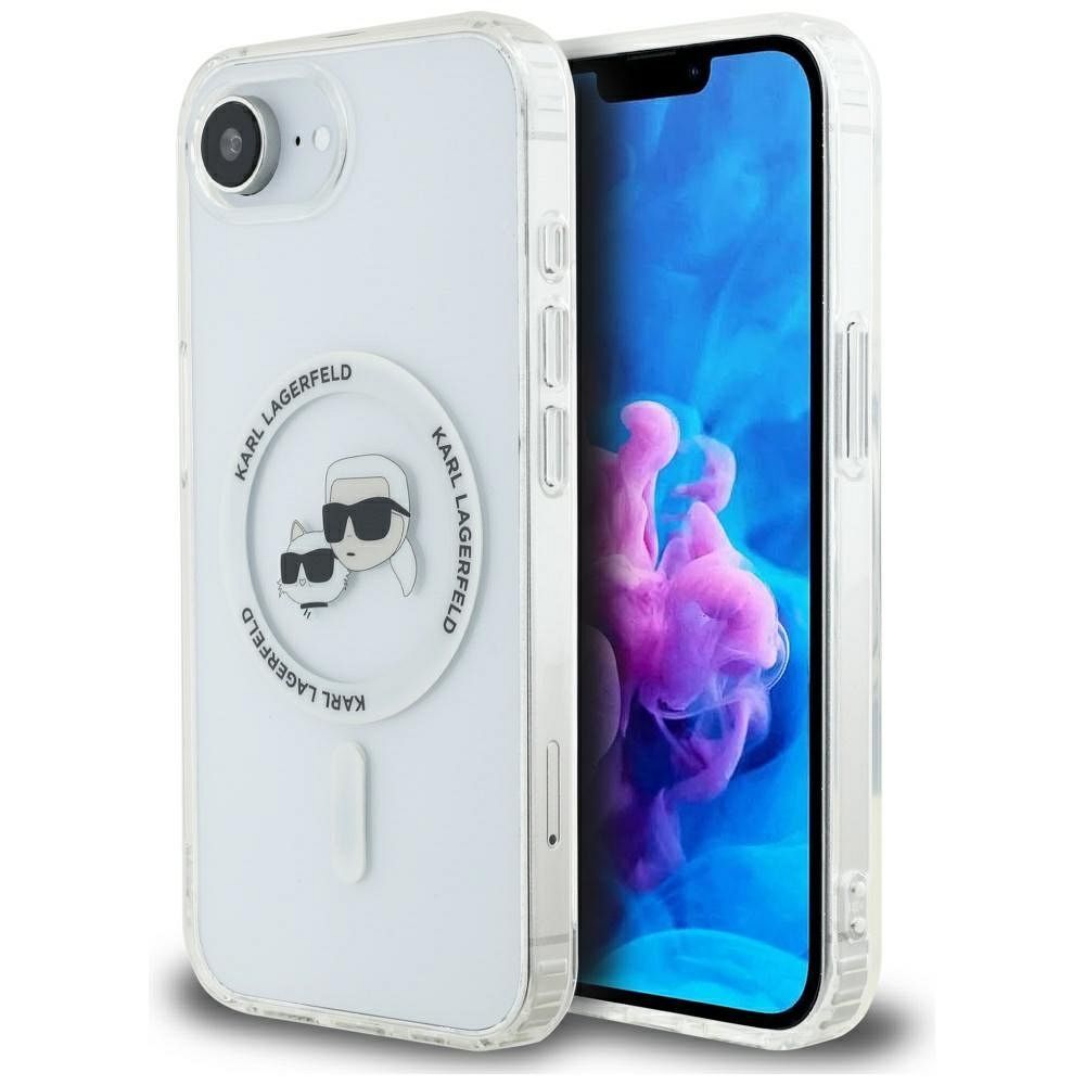 Karl Lagerfeld® za iPhone 16E (SE 4 2025) kompatibilan s magsafe KLHMPSE4HLSKCH