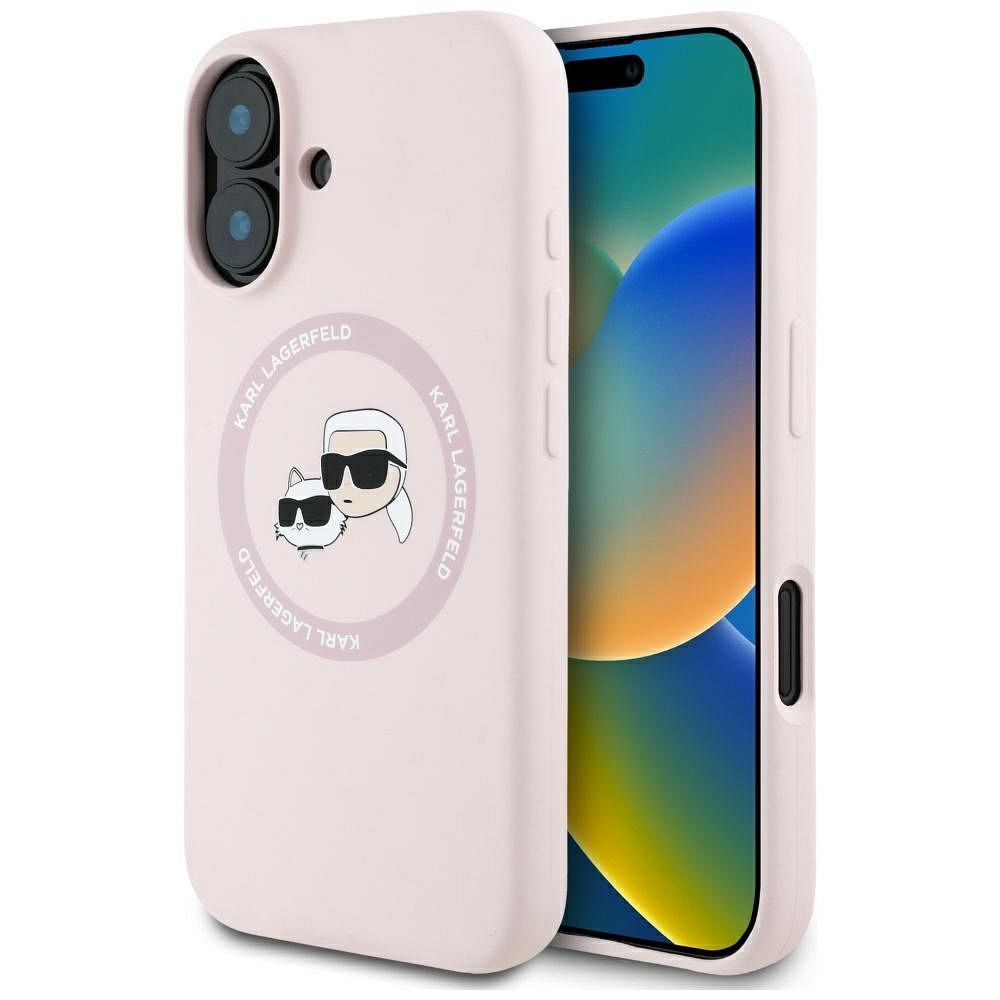 Karl Original Lagerfeld maskica za iPhone 16 MagSafe KLHMP16SSKCHTCP
