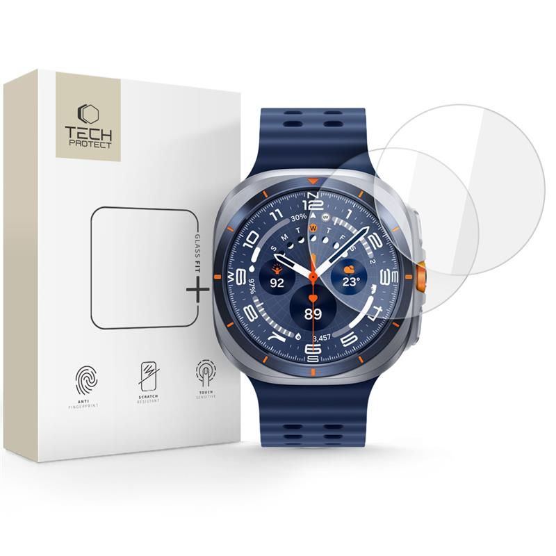 Tech-Protect® Premium Zaštitno staklo za Samsung Galaxy Watch Ultra 2024/2025 (47mm) 2kom