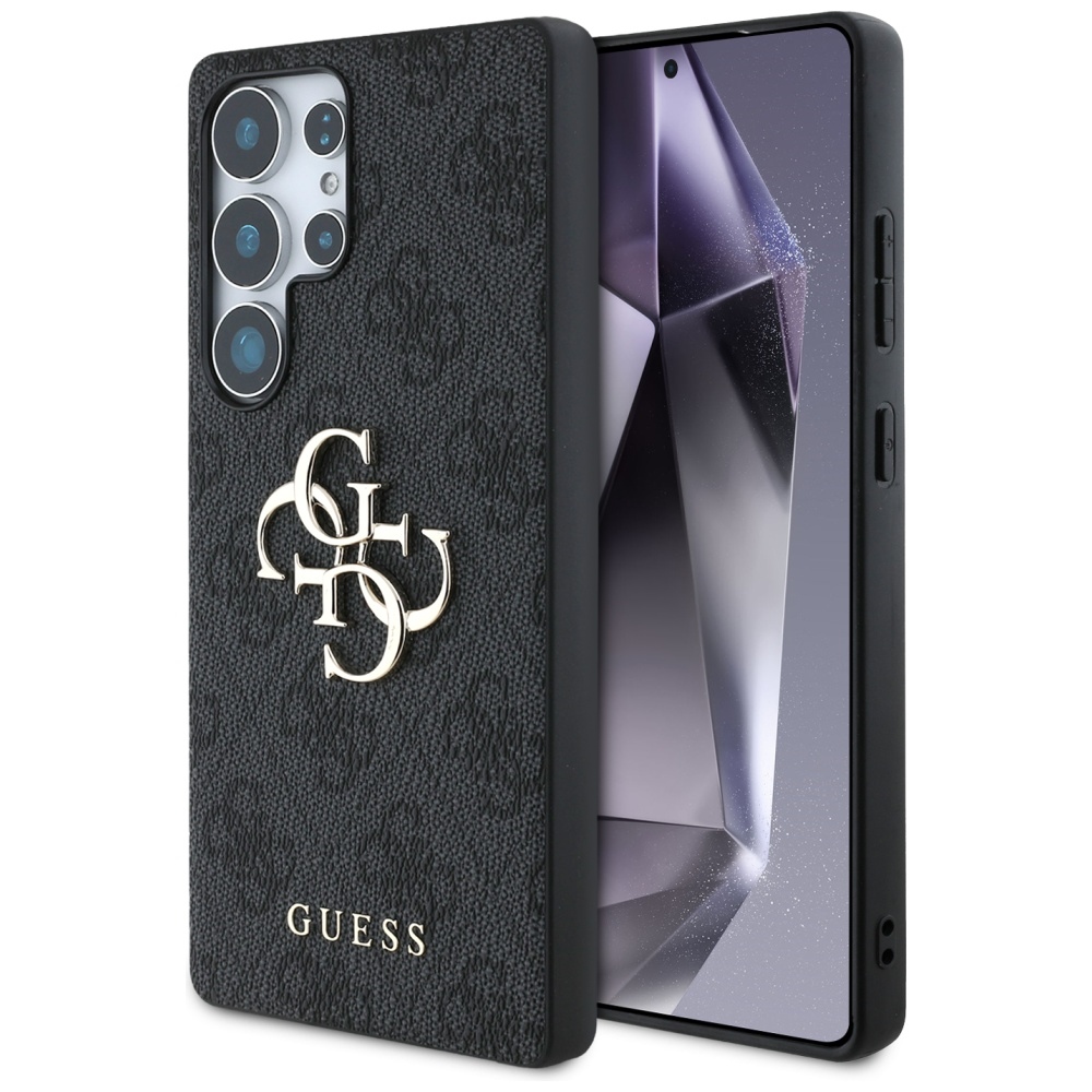 Guess® Big 4G Classic Logo maskica Samsung Galaxy S25 Ultra Crna