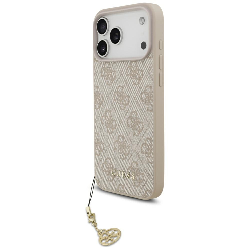 Guess® 4G Charms MagSafe maskica za iPhone 17 Pro Max Pink