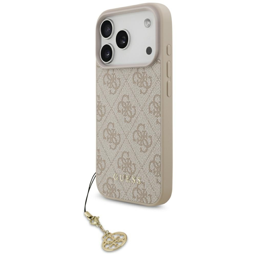 Guess® 4G Charms MagSafe maskica za iPhone 17 Pro Pink