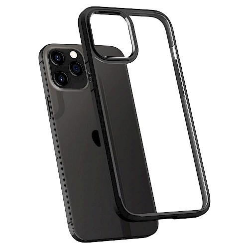 Spigen iPhone 12/12 Pro Case Ultra Hybrid Matte Black ACS01703