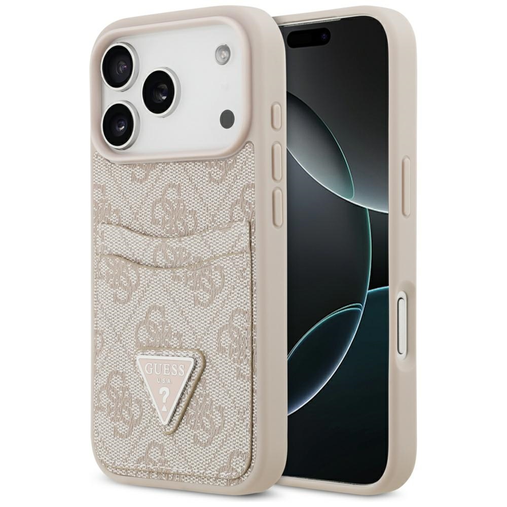 Guess® 4G Nauble Card maskica za iPhone 17 Pro Pink