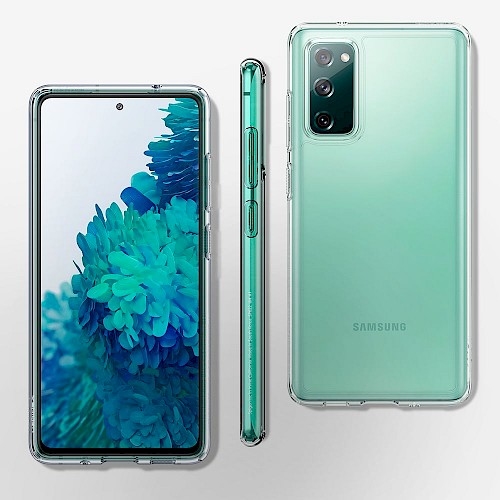 Spigen Samsung Galaxy S20 FE Case Ultra Hybrid Crystal Clear ACS01848