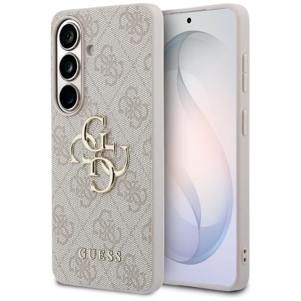 Guess® 4G Big Metal Logo maskica za Samsung Galaxy S26 plus Pink