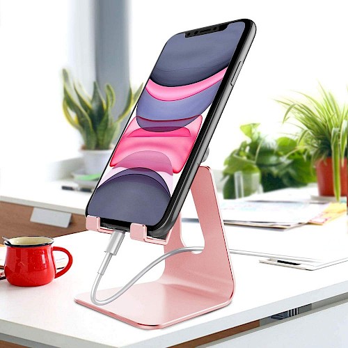 Tech-Protect® Z4A Stalak za smartphone za stol pink