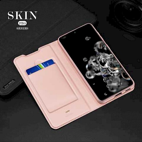 Premium DuxDucis® Skinpro Preklopna futrola za Samsung Galaxy S21 Pink