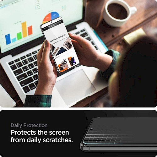 SPIGEN Neo Flex™ HD Premium zaštitna folija za ekran za Samsung S21 Ultra AFL02533 - 2kom