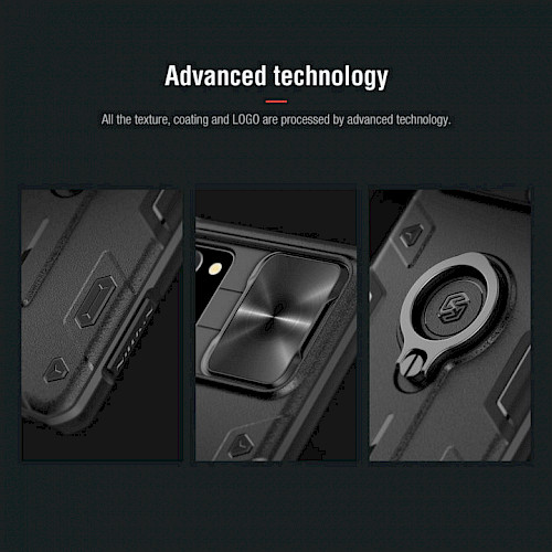 Nillkin® Camshield Armor Case Samsung Galaxy Note 20 Ultra Crna