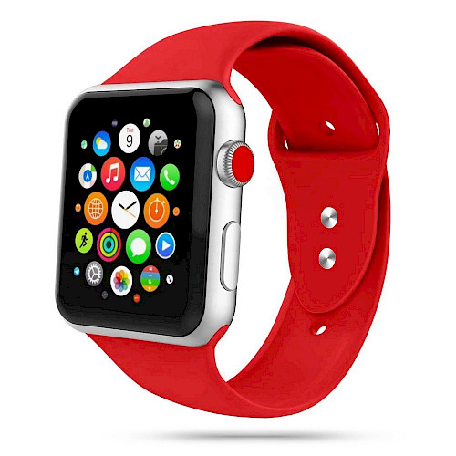 Tech-Protect® Iconband Remen za Apple Watch 2/3/4/5/6/SE (42/44mm) Crveni