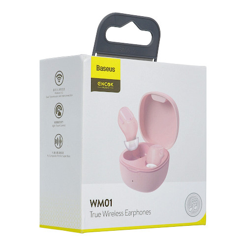 Bežične Slušalice Baseus WM01 TWS Pink