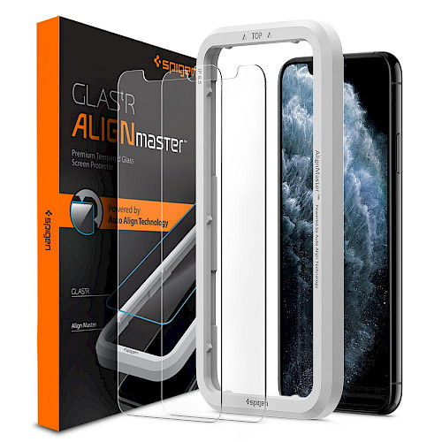 SPIGEN 9H Zaštitno staklo ALIGNmaster™ za iPhone XR/iPhone 11 AGL00101 - 2kom