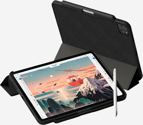 Premium DuxDucis® DOMO SmartCase Preklopna futrola za iPad Pro 11" 2020/2021 Crna