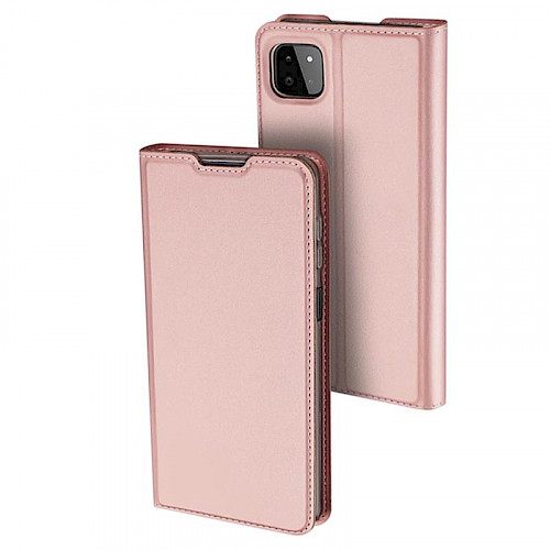 Premium DuxDucis® Skinpro Preklopna futrola za Samsung A22 5G Pink