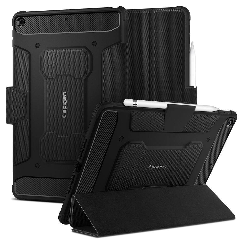 Spigen iPad 10.2" 2019/2020 Case Rugged Armor PRO Black ACS01216