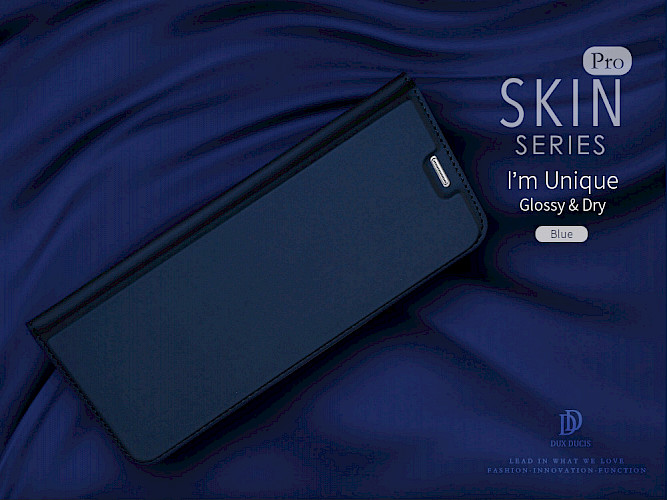 Premium DuxDucis® Skinpro Preklopna futrola za Samsung S8 Plava